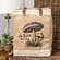 Go Wild For A While Jute Tote LT12;