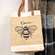 Go Wild For A While Jute Tote LT13;