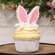 Easter Bunny Ears Cupcake Sitter SA112524;