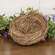 Natural Straw Bird Nest, 5" ;
