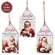 Vintage Santa Believe Wooden Tag - 3 Asstd.