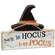 2 Set - Hocus Pocus Wooden Block & Witch Hat Sitters