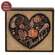 Thankful Fall Layered Heart & Burlap Box Sign