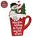 Full Of Love Chunky Winter Mug Sitter - 7.5"H