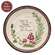 Crisp Air of Winter Woodland Mushroom Plate