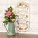 Into the Garden Embossed Floral Metal Sign 60489;