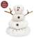 White Sherpa Melting Snowman - 6"H