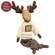 Stuffed Moose Lodge Sweater Doll
