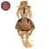 Burlap & Orange Plaid Stuffed Scarecrow