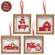Farm Fresh Christmas Hanging Frame - 4 Asstd.