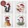 Christmas Farm Animal Box Sign - 4 Asstd.