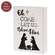 Let Us Adore Him Nativity Silhouette Box Sign