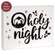 O Holy Night Nativity Silhouette Box Sign
