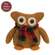 Cozy Christmas Stuffed Owl Sitter