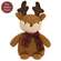 Cozy Christmas Stuffed Reindeer Sitter
