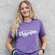 Apparently, I’m Dramatic T-Shirt, Heather Purple L189;