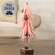 Pink Glittered Foamy Needle Pinecone Tree, 10"H 18463;