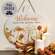 Welcome Glorious Golden Fall Hanging Pumpkin Sign 38612;