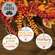 Gobble Wobble Wooden Wine Tag, 3 Asstd. 38623;