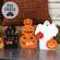 Wooden Halloween Votive Screen, 3 Asstd. 38727;