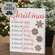 Christmas Time Snowflakes Layered Box Sign 38888;