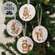 Winter Woodland Friend Round Ornament, 3”, 4 Asstd. 38894;