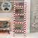Distressed Wooden Candy Cane Stripe Ladder, 29"H 60538;