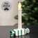 Green and White Striped Candy Taper Holder 65401;