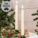 Ivory Twisty Timer Tapers, 10"H, 2/Set;