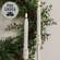 White Twisty Timer Tapers, 10"H, 2/Set CB23826W;