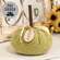Stuffed Green Harvest Sweater Pumpkin, 5.5"H CW4042;