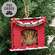 Snowy Winter Wooden Fireplace Ornament LS142505;