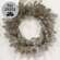 Glistening Platinum Pine Wreath, 18" SA112549;
