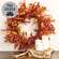 Bittersweet Berries & Fall Leaves Wreath, 24" SA112562;