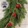 Joyful Red Jingle Bell Garland, 5 ft SA112563;
