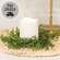 Baby Boxwood Candle Ring, 3.5" SA112577;