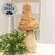 Woven Seagrass Mushroom 12.5"H SYA5576;