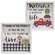Welcome To Our Crazy & Beautiful Life Framed Box Signs, 2 Asstd.