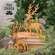 Natural Wooden Deer Cutout Sitters, 2/Set 38779;
