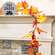 LED Maple Leaf Garland, 24 ct, 6 ft L. LW24845;