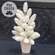 Potted Snowy Fantasy Pine Tree, 19" SA112551;
