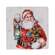Santa with Lantern Metal Sign 65399;