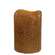 3" x 4" Honeycomb Textured Pillar - Burnt Mustard