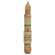 Joyful Easter Timer Taper 6" - Burnt Ivory