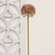 Mauve Allium Ball Spray - 19" 18455;