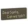 Dear Santa… Stenciled Block - 3 Asstd.