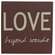 Square Sign - LIVE, LAUGH, LOVE