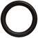 Wood Ring Decorative Ball Holders - Black