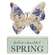 2 Set - Vintage Floral Butterfly & Block Sitters - 3 Asstd.