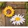 Layered Wood Sunflower & Bee Hanger